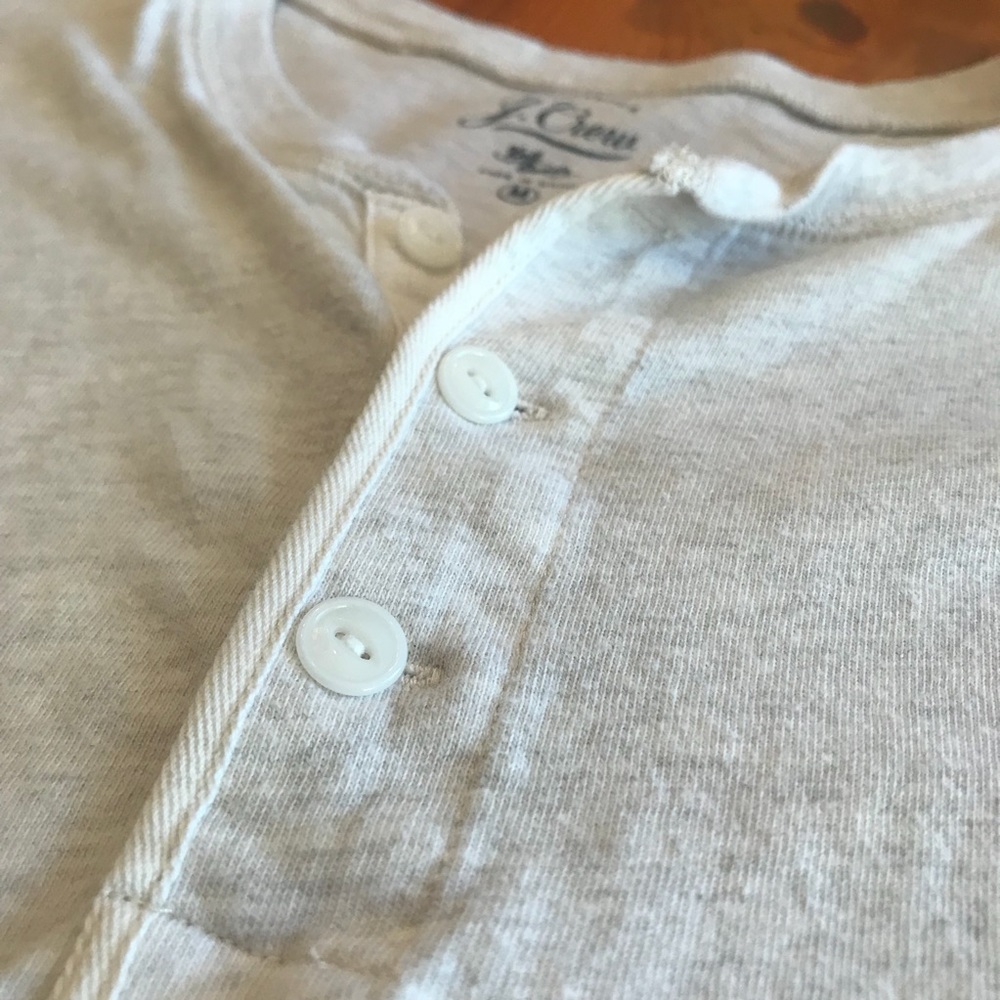J. Crew Short Sleeve Henley